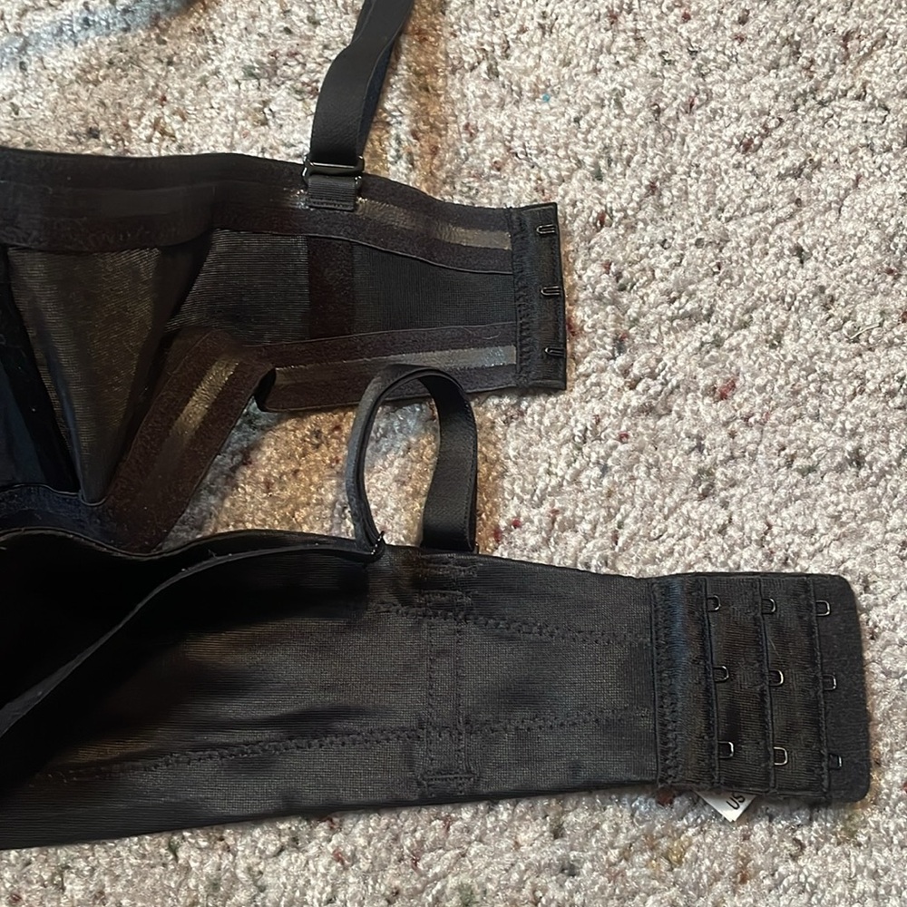 Wacoal Black Removable Straps Padded Bra Size 40D - Picture 5 of 5